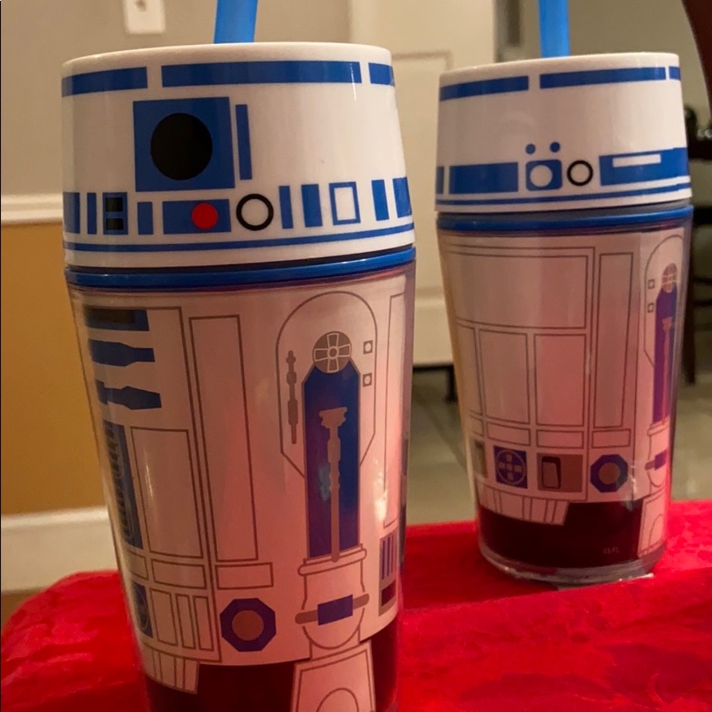 Vintage r2d2 pair of insulated cups